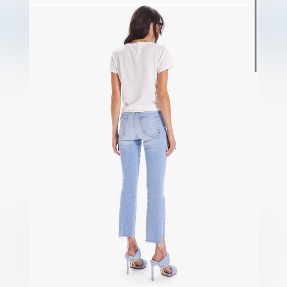 Mother The Insider Crop Step Fray Limited Edition 27 NWT - Picture 4 of 14